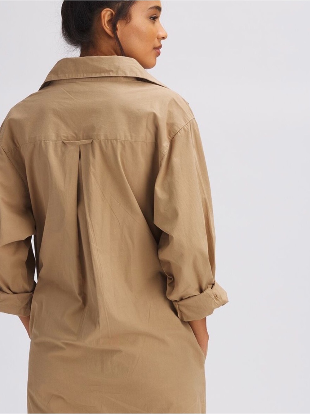 Basin & Range Cotton Poplin Shirt Dress - Picture 2 of 9